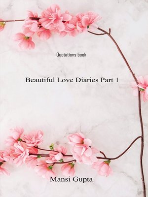 cover image of Beautiful Love Diaries Part 1